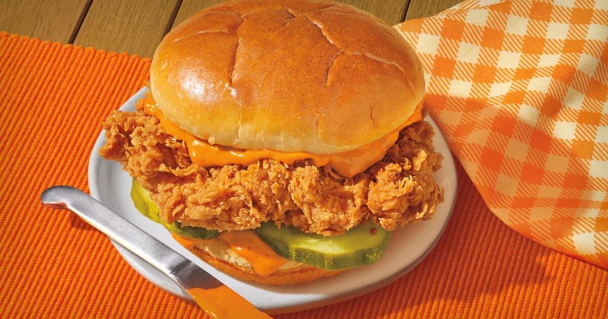 A new Popeyes chicken sandwich has leaked onto the internet