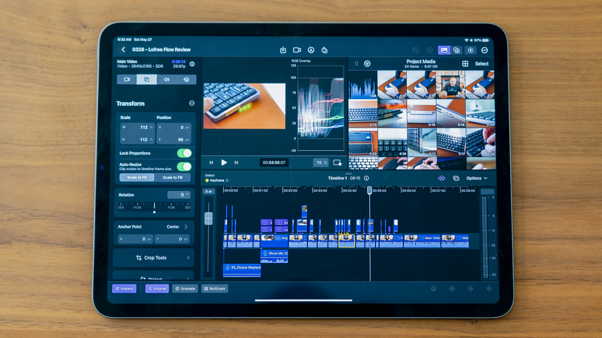 Final Cut Pro on iPad review: Oscar-worthy touch-focused redesign of a classic app